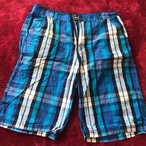 Plaid shorts
